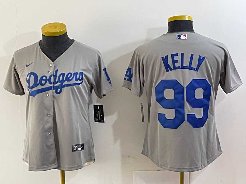 Women's Los Angeles Dodgers #99 Joe Kelly Grey With Los Stitched Cool Base Nike Jerseys,We sell and wholesale Women's Los Angeles Dodgers #99 Joe Kelly Grey With Los Stitched Cool Base Nike Jerseys on line form chian!